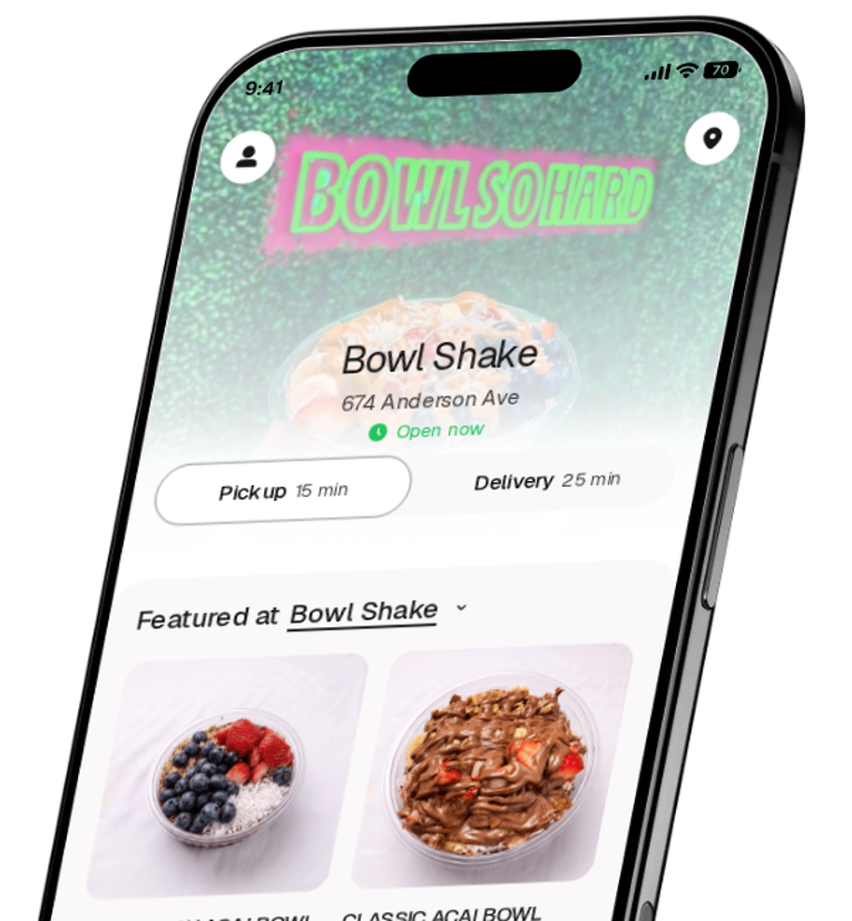 Bowl Shake app preview